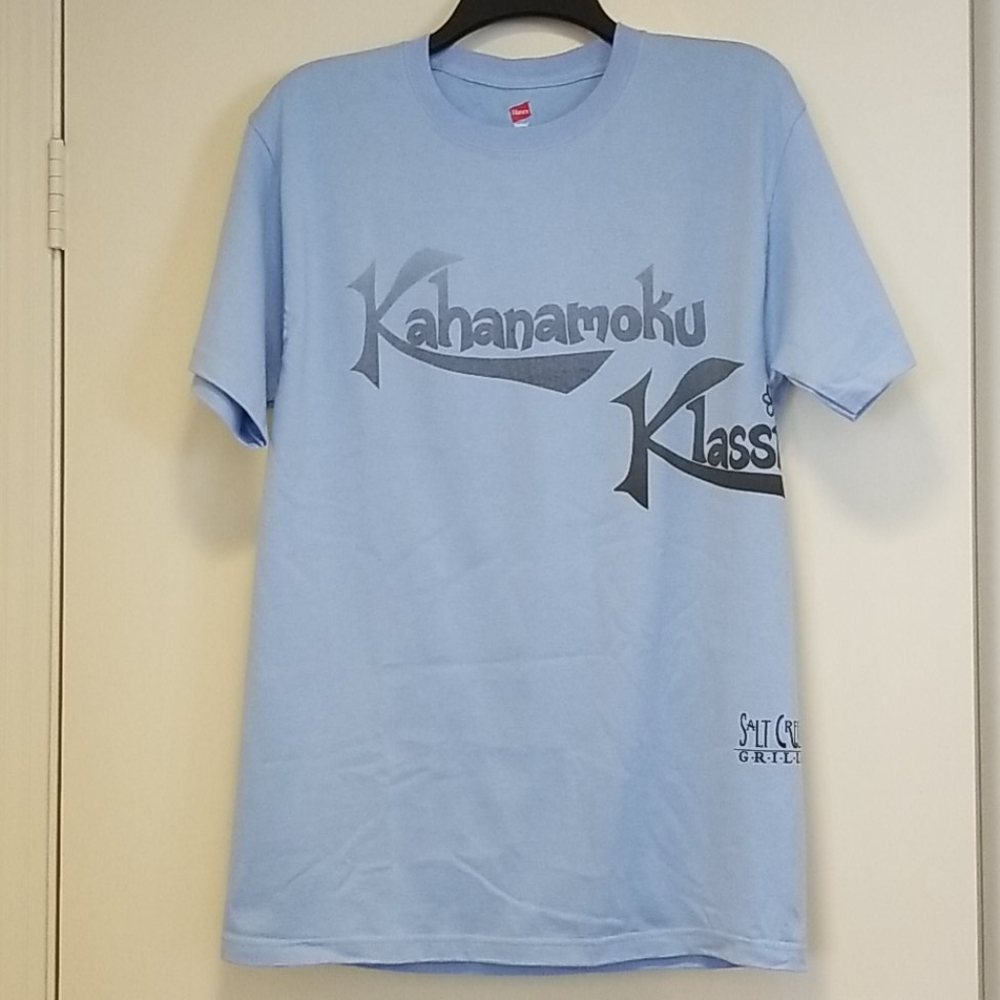 Kahanamoku Classic Outrigger tee Blue Size Medium